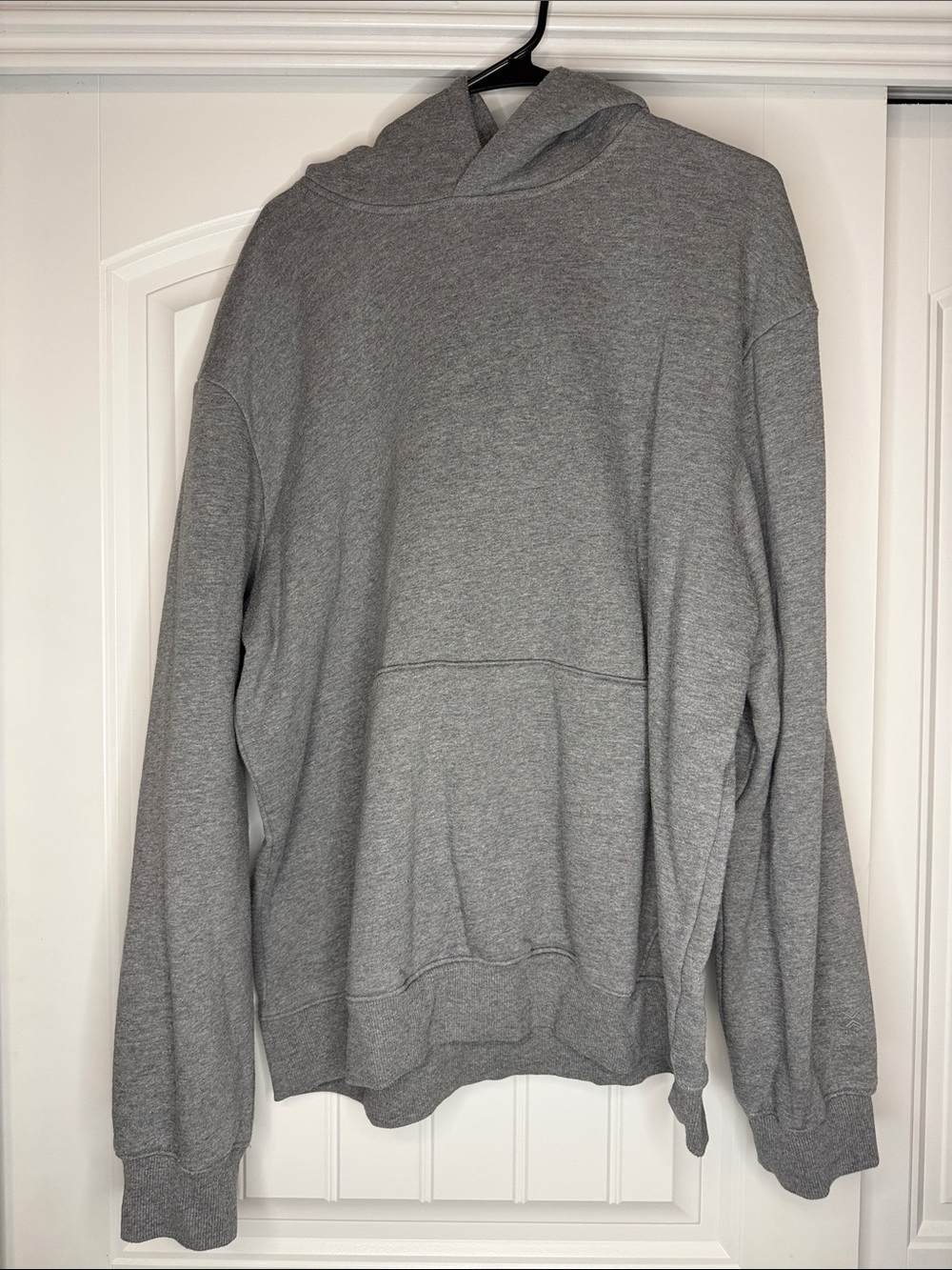 Men's Lightweight Gray Pullover Hoodie